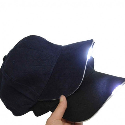 Black LED Flashlight Hunting Hats